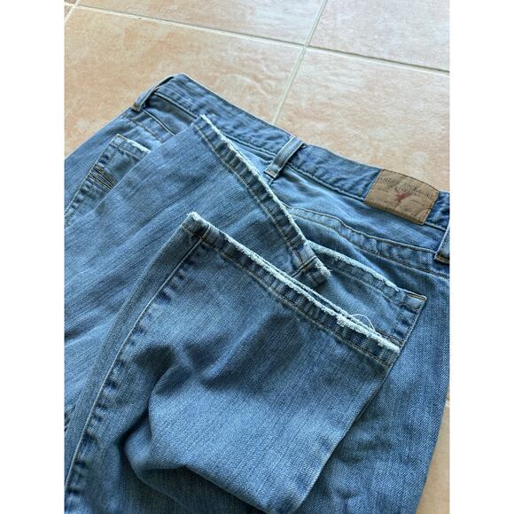 American Eagle Outfitters  Hipster skinny flare jeans  size  2 Petite - Picture 7 of 9